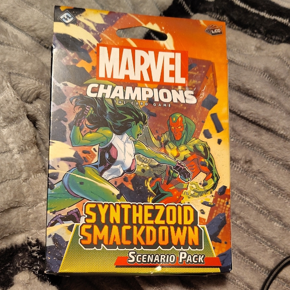 Brand New In Original Pkg, Marvel Synthazoid Smackdown Pack - Orange and Green
